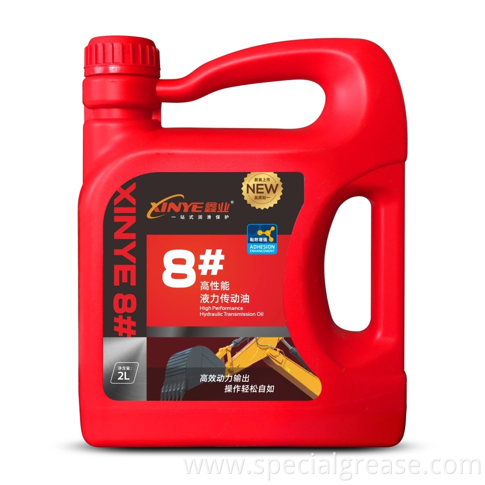 8 # Hydraulic Transmission Oil Has Excellent Wear Resistance and Suitable Friction Characteristics